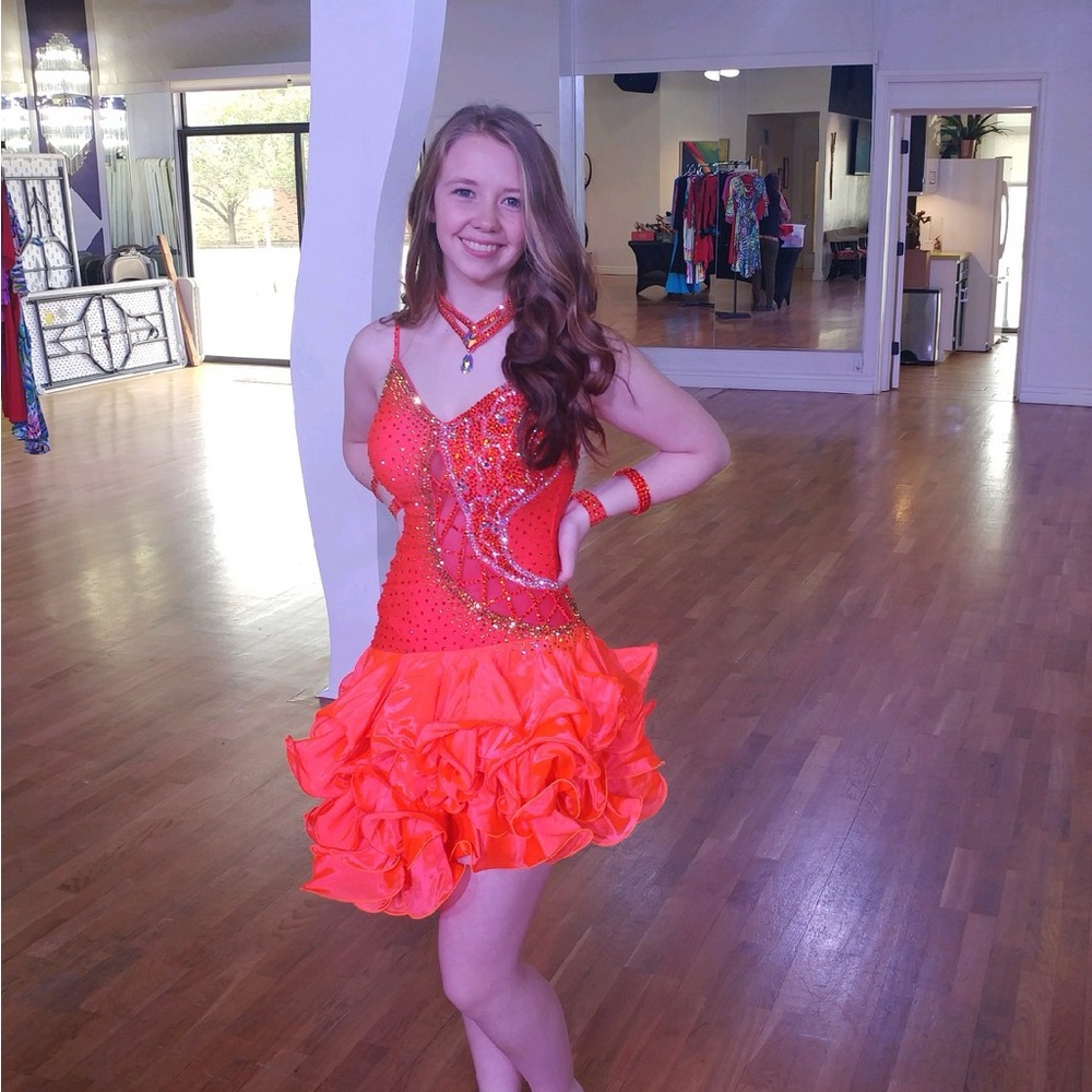 Latin Rhythm Competition Dress